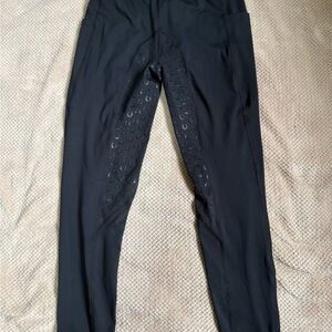 Youth Black full seat breeches